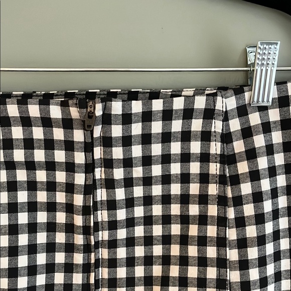 Free People Gingham Mini Skirt - Picture 2 of 4